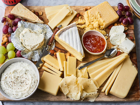 Guide on Creating a Cheese-Only Board