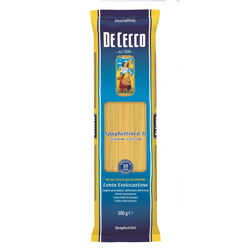 DE CECCO SPAGHETTINI N. 11 500g