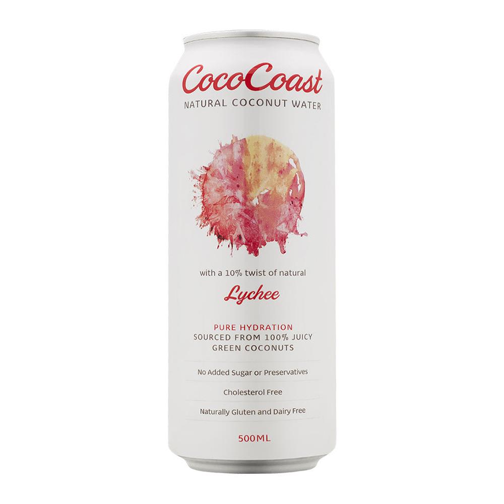 COCOCOAST LYCHEE COCONUT WATER 500mL