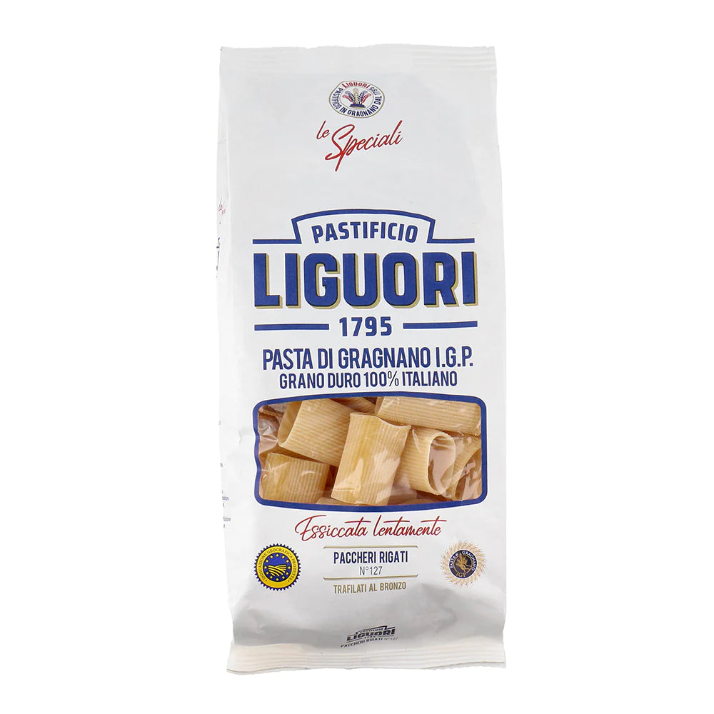 PASTIFICIO LIGUORI PACCHERI RIGATE NO. 127 500g