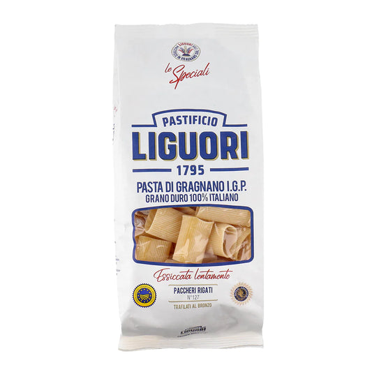 PASTIFICIO LIGUORI PACCHERI RIGATE NO. 127 500g