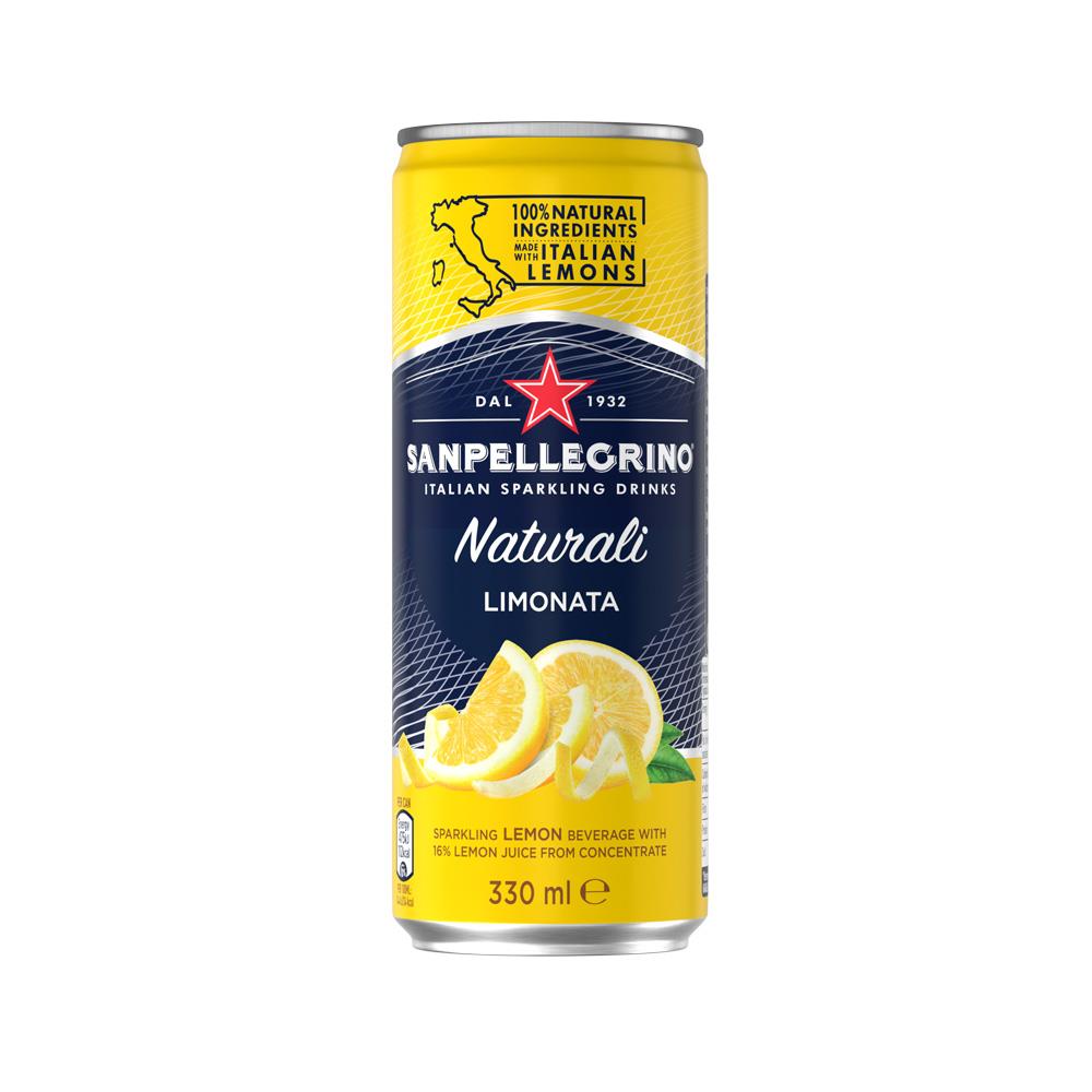 San Pellegrino Limoata Can 330mL