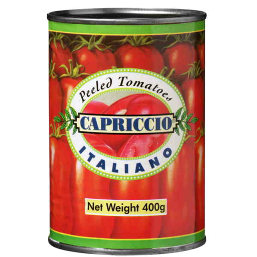 CAPRICCIO PEELED TOMATOES 400g