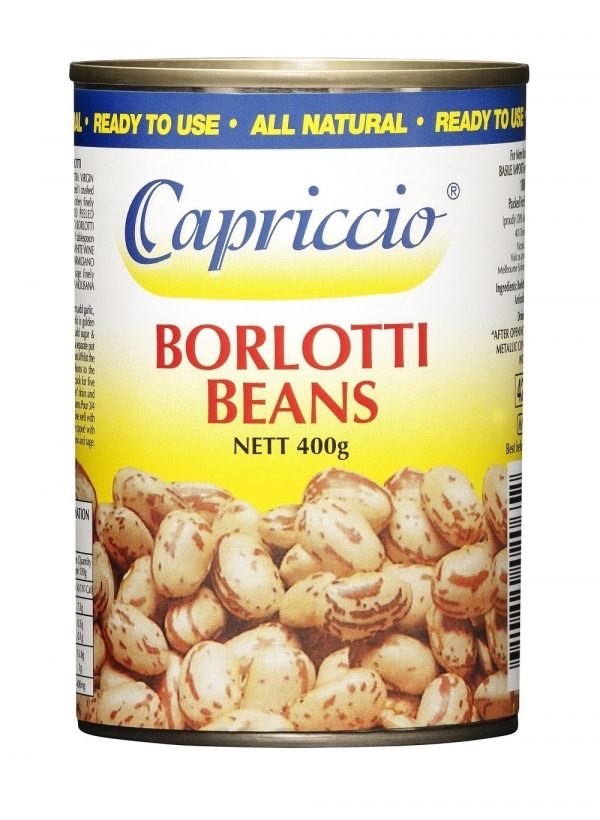 CAPRICCIO BORLOTTI BEANS 400g