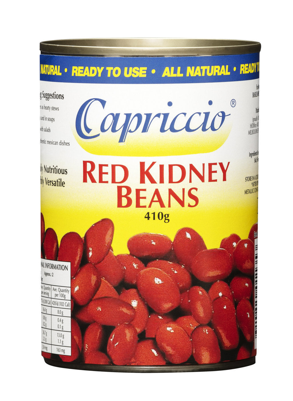 CAPRICCIO RED KIDNEY BEANS 410g