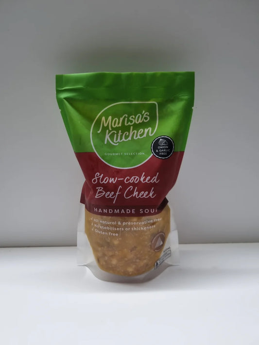 MARISA'S KITCHEN SLOW-COOKED BEEF CHEEK SOUP 500mL