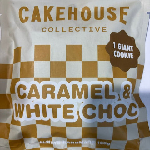 CAKEHOUSE COLLECTIVE CARAMEL & WHITE CHOCOLATE 150g
