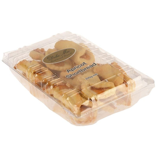 DOLCE MIO APRICOT SHORT BREAD 200g