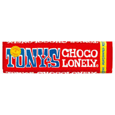 TONY'S CHOCOLONELY MINI MILK CHOC BAR 47g