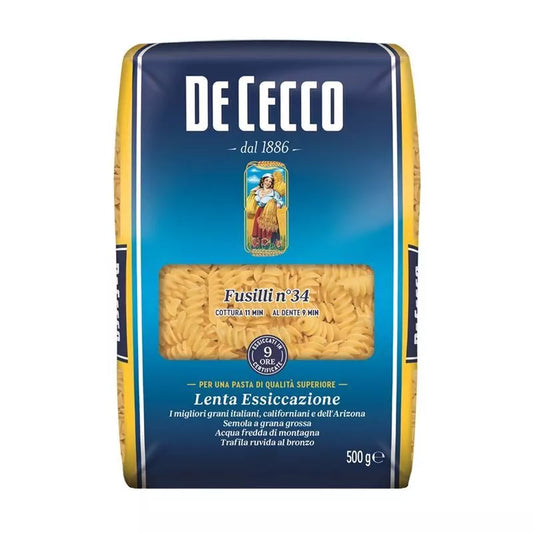 DE CECCO FUSILLI N. 34 500g