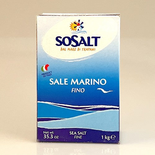 SOSALT Sea Salt Fine 1kg