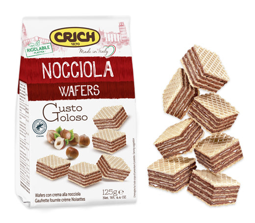 CRICH WAFERS HAZELNUT 250g