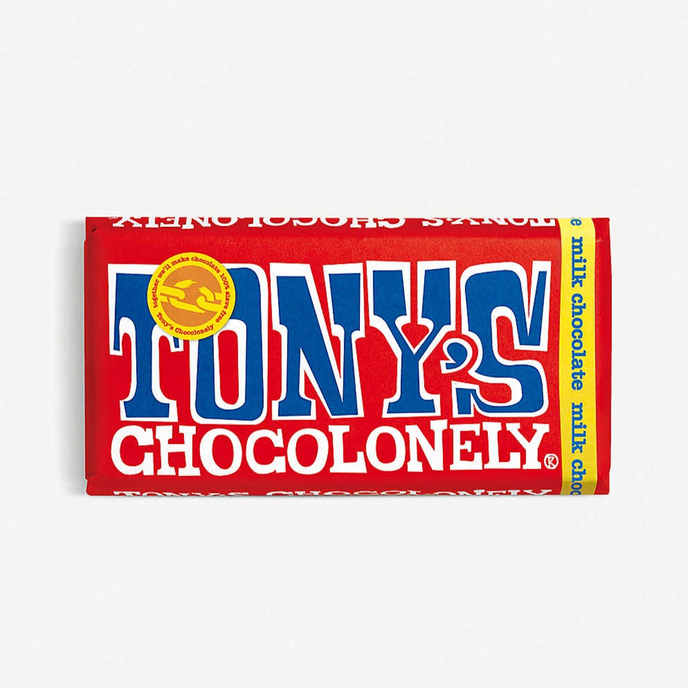TONY'S CHOCOLONELY MILK CHOCOLATE 180g