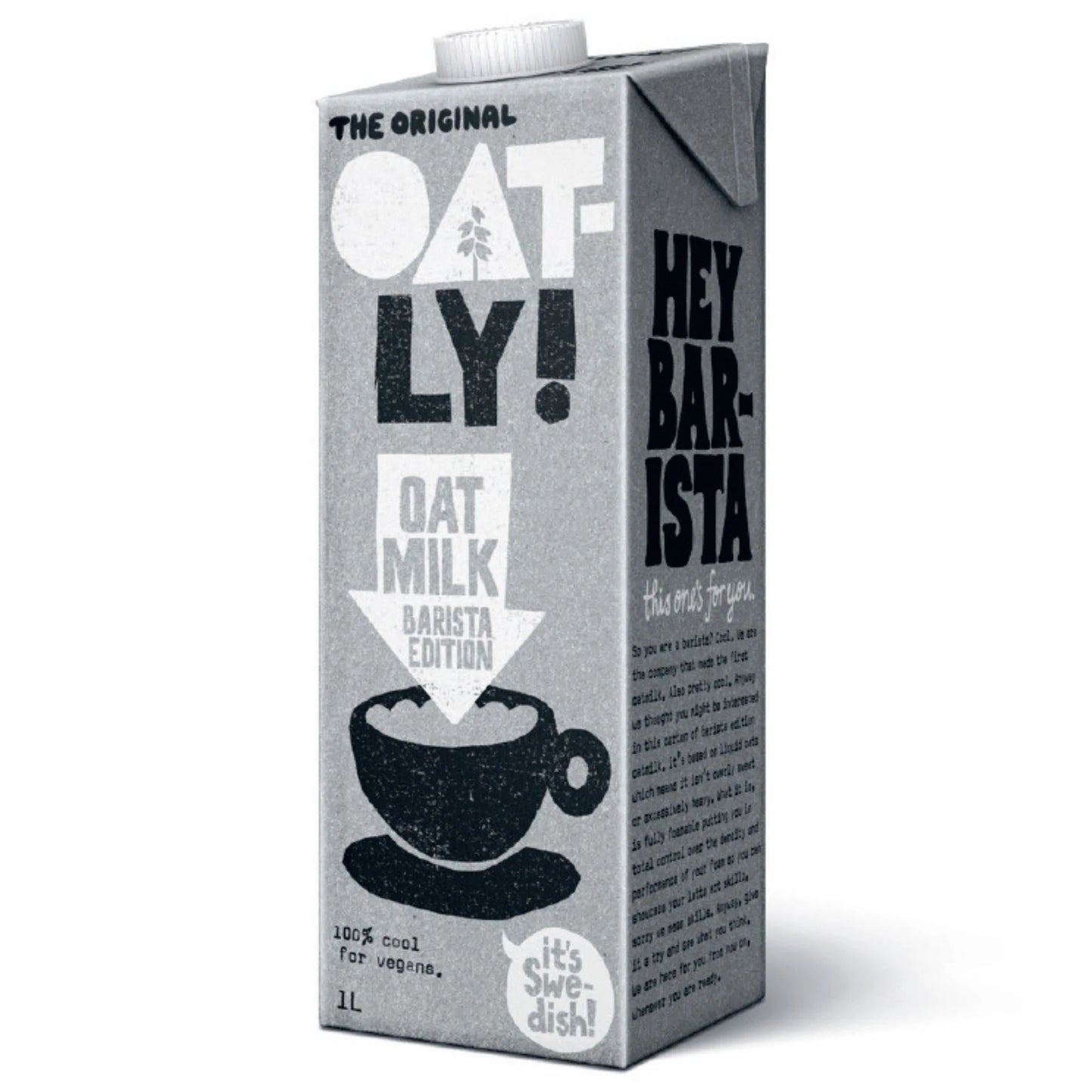 Oatly Barista Blend Oat Milk 1L
