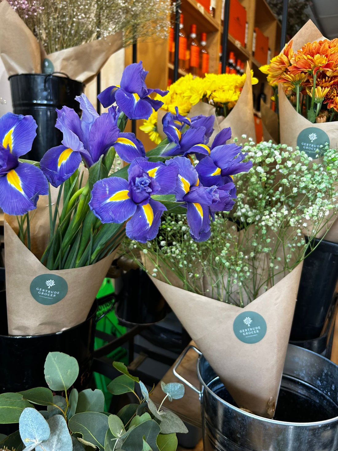 Gertrude Grocer: Selecting the Freshest Flowers