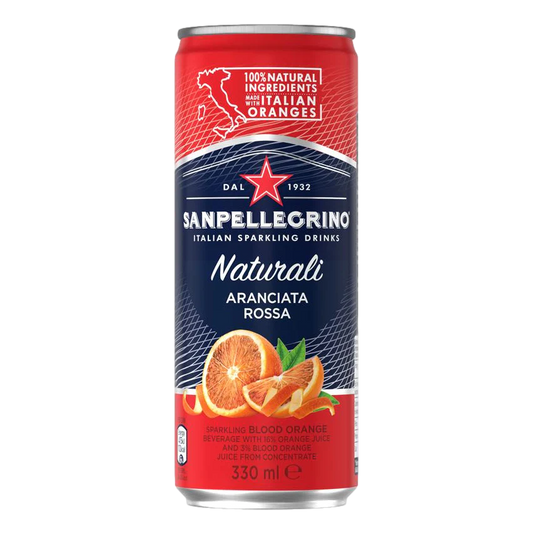 San Pellegrino Aranciata Rossa Can 330mL