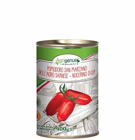 AGRIGENUS SAN MARZANO TOMATOES 400g