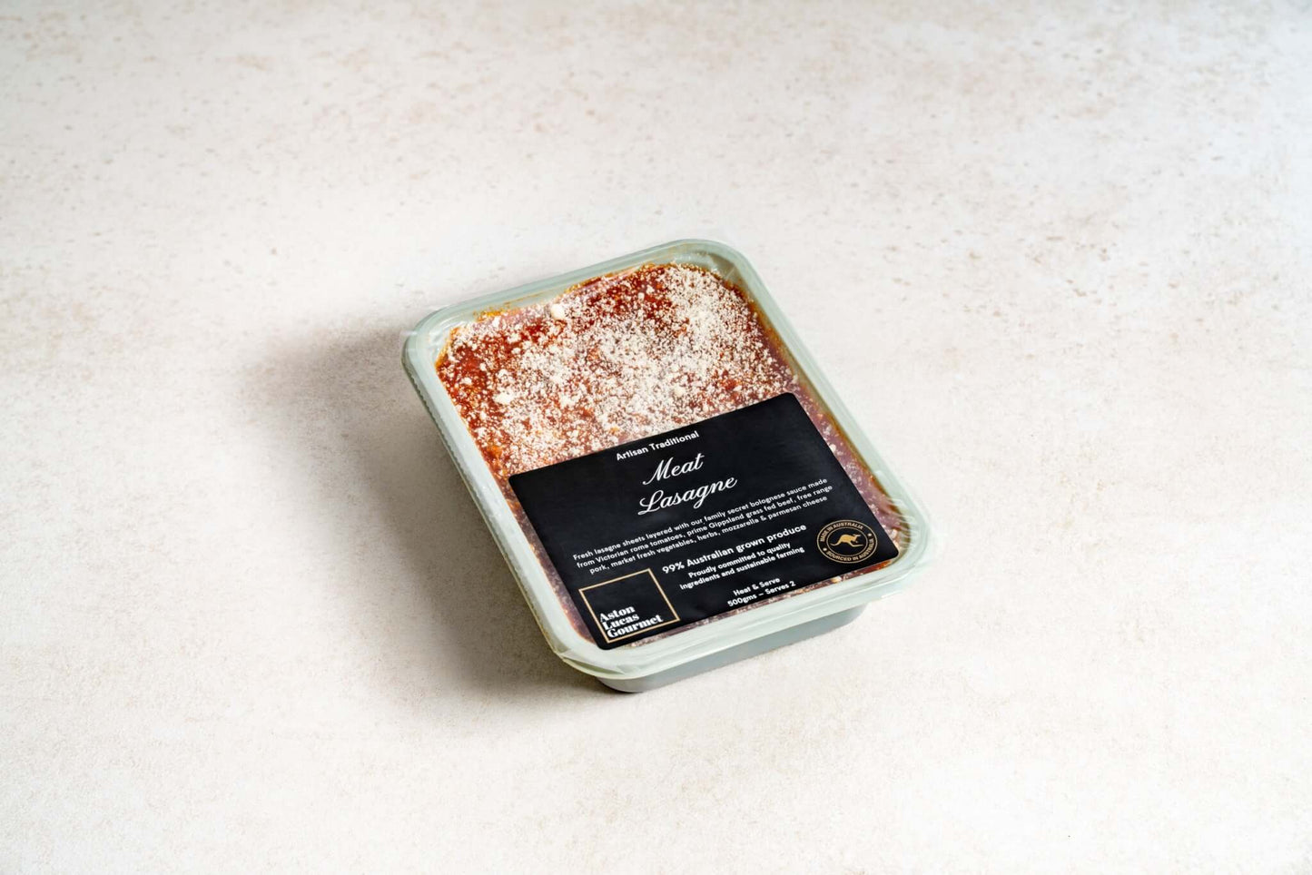 ASTON LUCAS TRADITIONAL BEEF LASAGNE 500g
