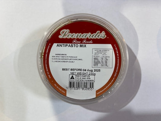 LEONARDO'S FINE FOODS ANTIPASTO MIX 230g