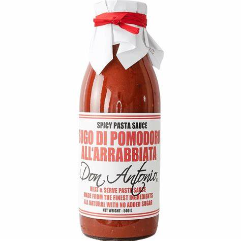 DON ANTONIO TRADITIONAL SPICY PASTA SAUCE 500g