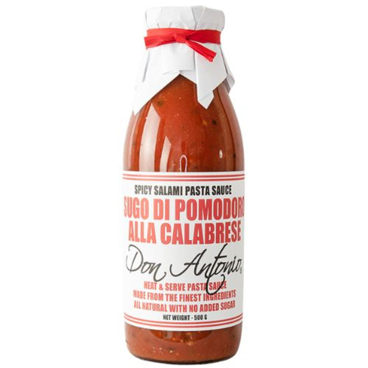 DON ANTONIO SPICY SALAMI PASTA SAUCE 500g
