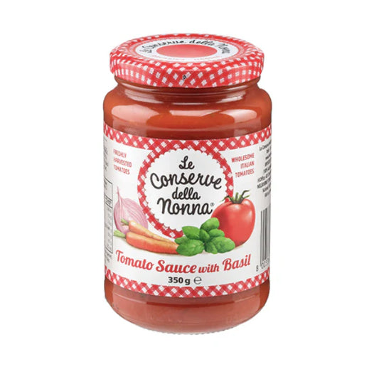 LE CONSERVE DELLA NONNA TOMATO & BASIL SAUCE 350g