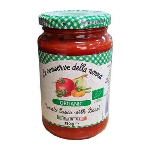 LE CONSERVE DELLA NONNA ORGANIC TOMATO & BASIL SAUCE 350g