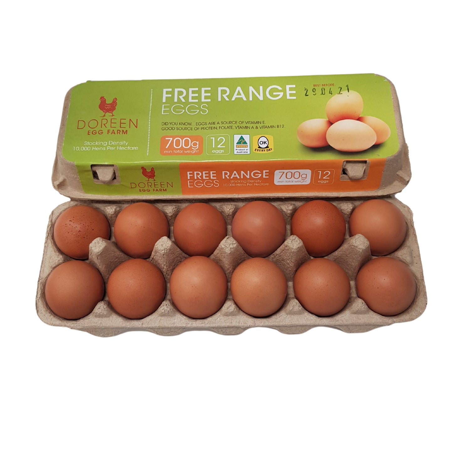 DOREEN EGG FARM 12 PK 700g