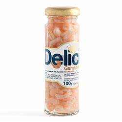 DELICIUS SHRIMPS IN BRINE 100g