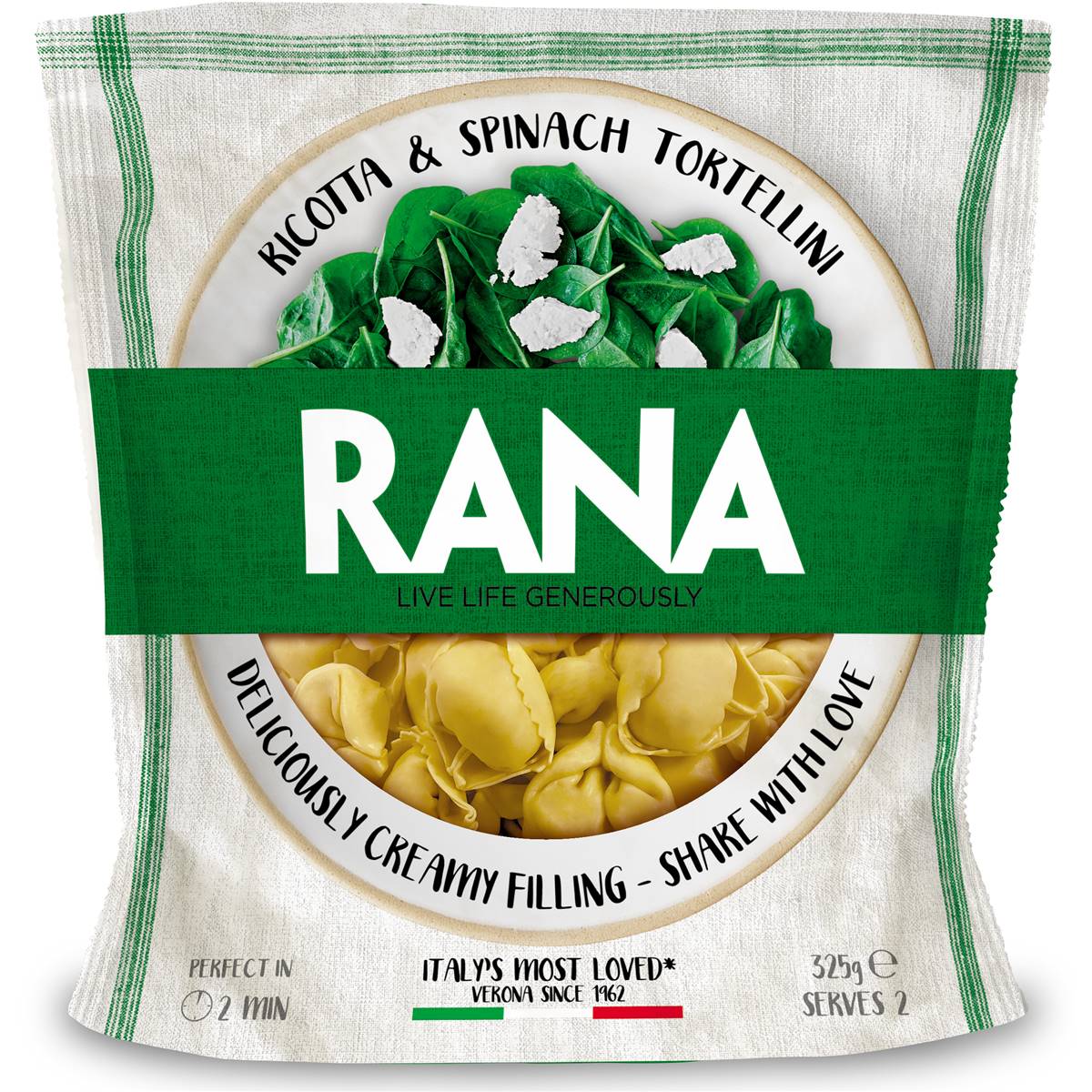 Rana Spinach & Ricotta Tortellini 325g