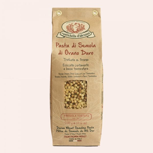 RUSTICHELLA D'ABRUZZO FREGOLA TOSTATA 500g