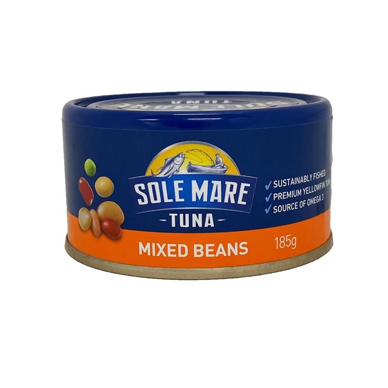 SOLE MARE TUNA MIXED BEANS 185g