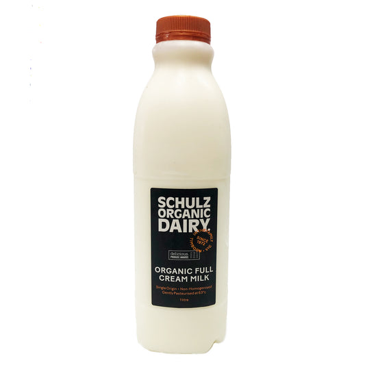 Schulz Organic Full Cream Milk 1L