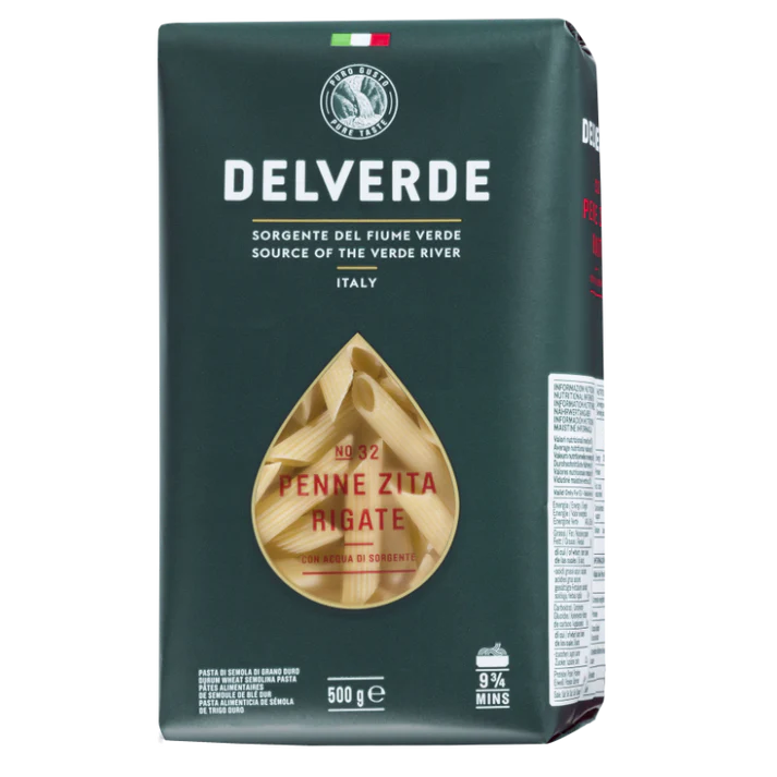DELVERDE PENNE ZITA RIGATE 500g