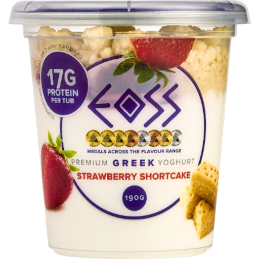EOSS Strawberry Shortcake Yoghurt 190g